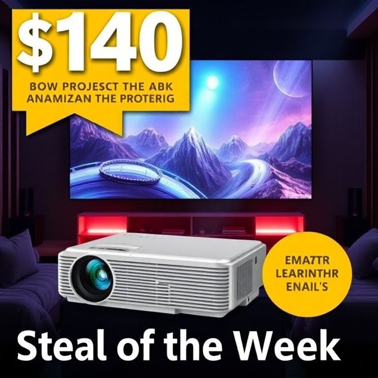 $140 4K Home Theater Magic: Amazon’s Steal of the Week